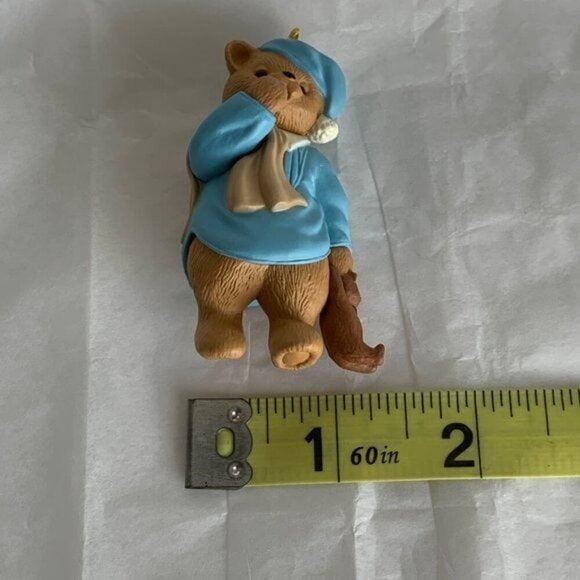 Hallmark Keep sake Ornament Vintage 1995 Waiting Up For Santa with box memories - Picture 8 of 10